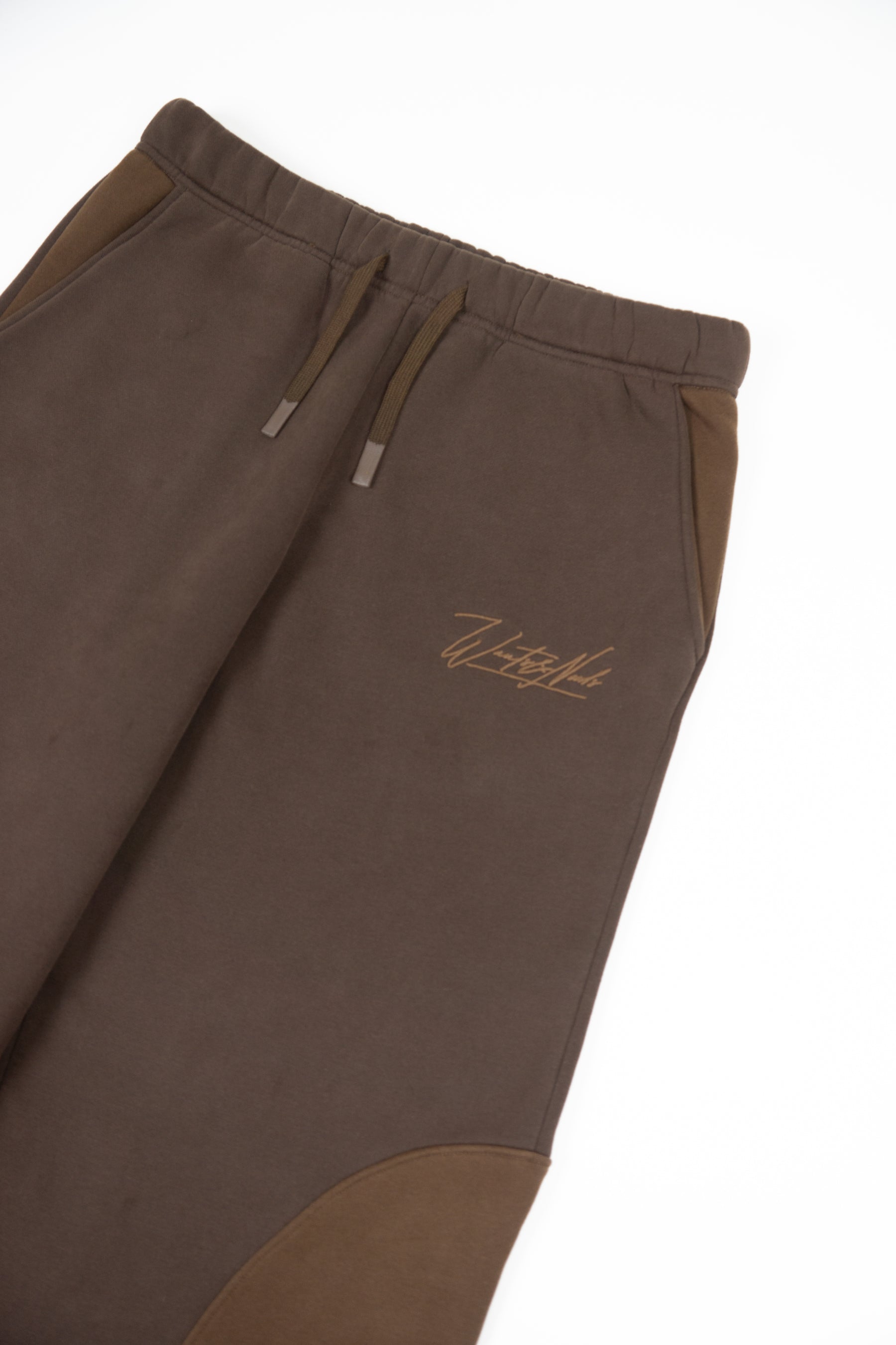 Brown Baggy Sweatpants