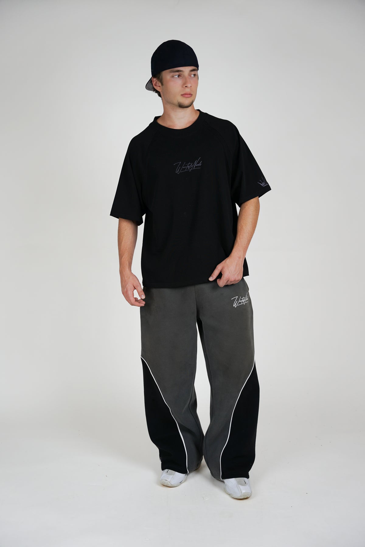 Black Baggy Sweatpants
