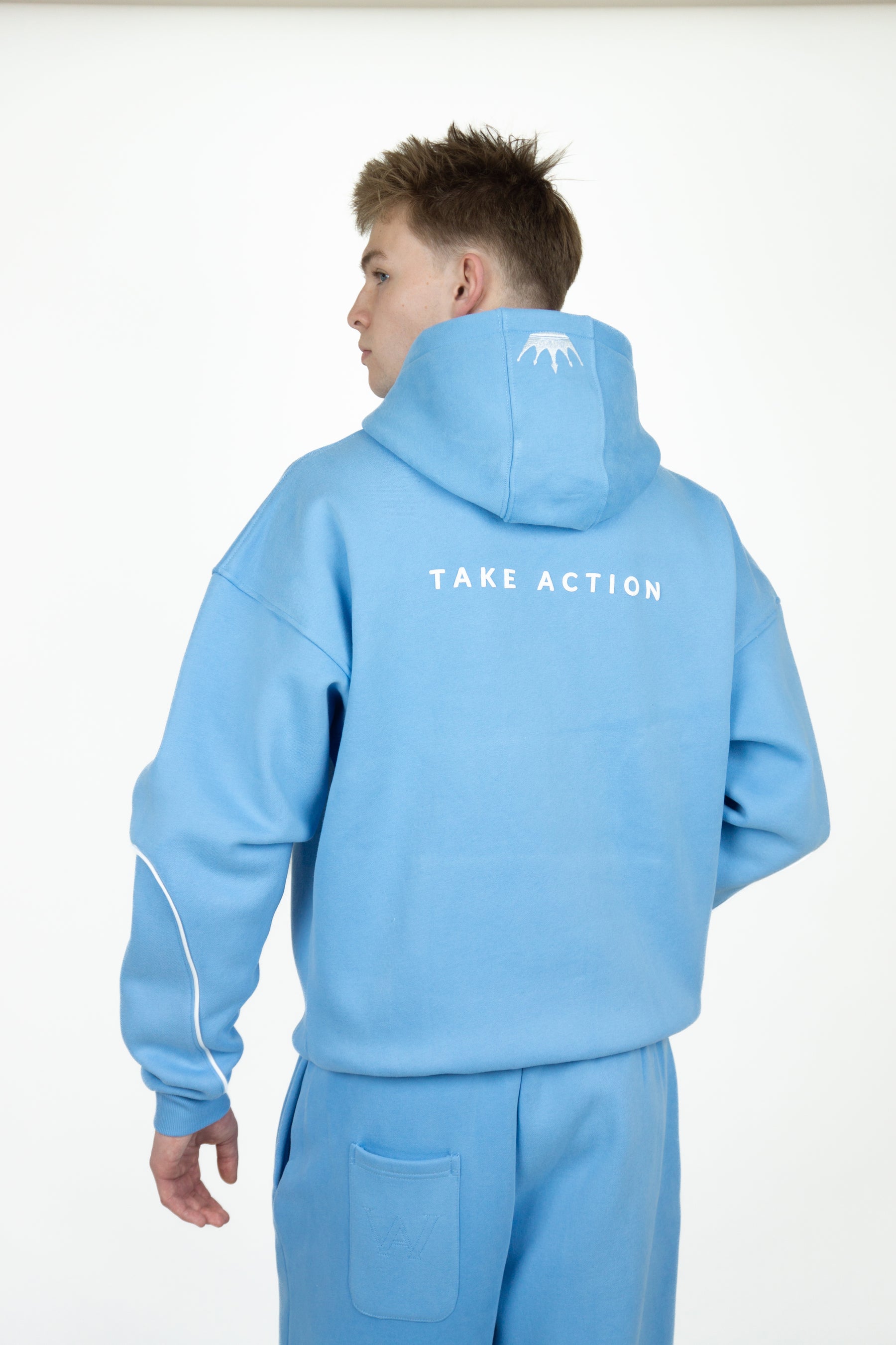 Blue Hoodie