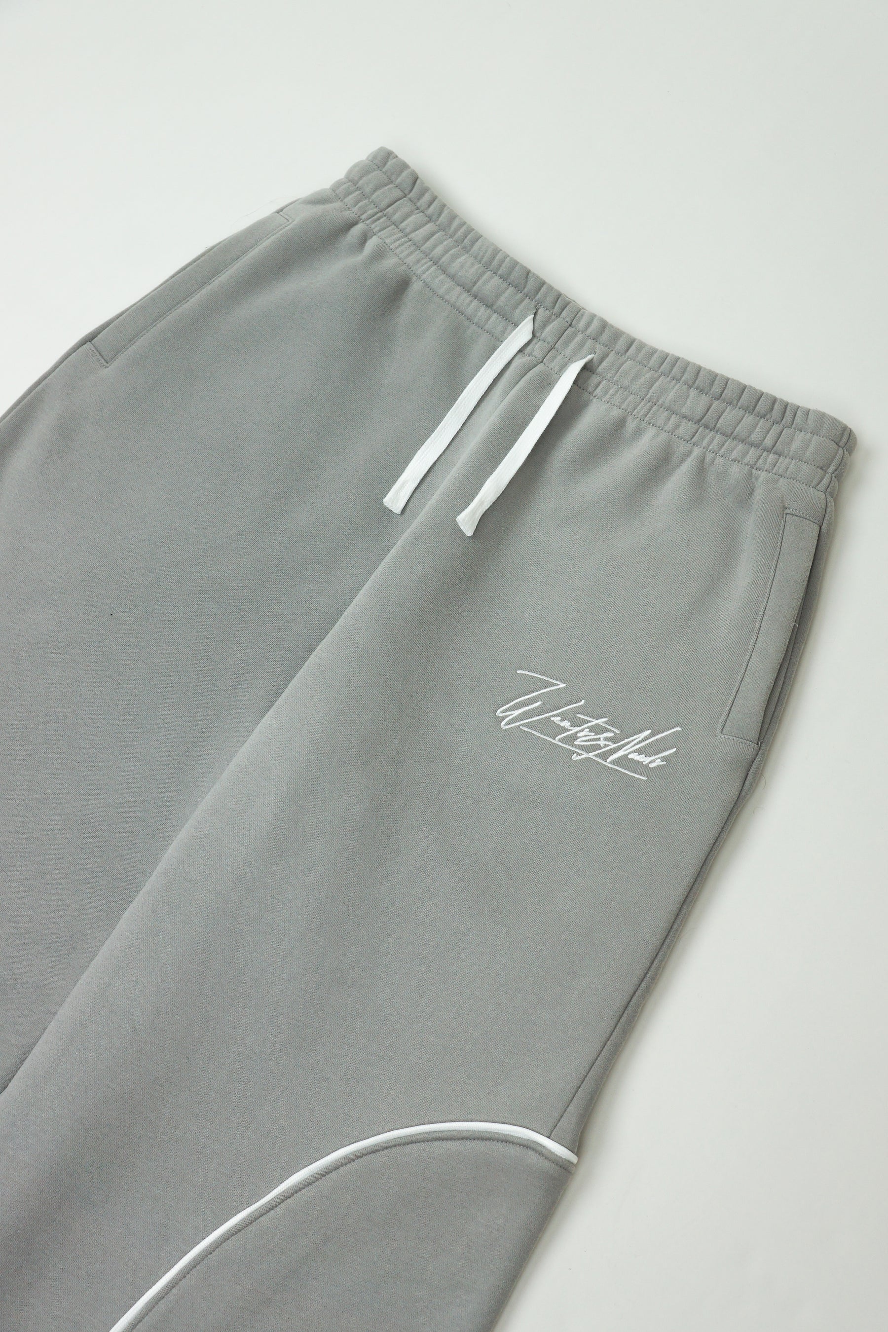 Gray Baggy Sweatpants