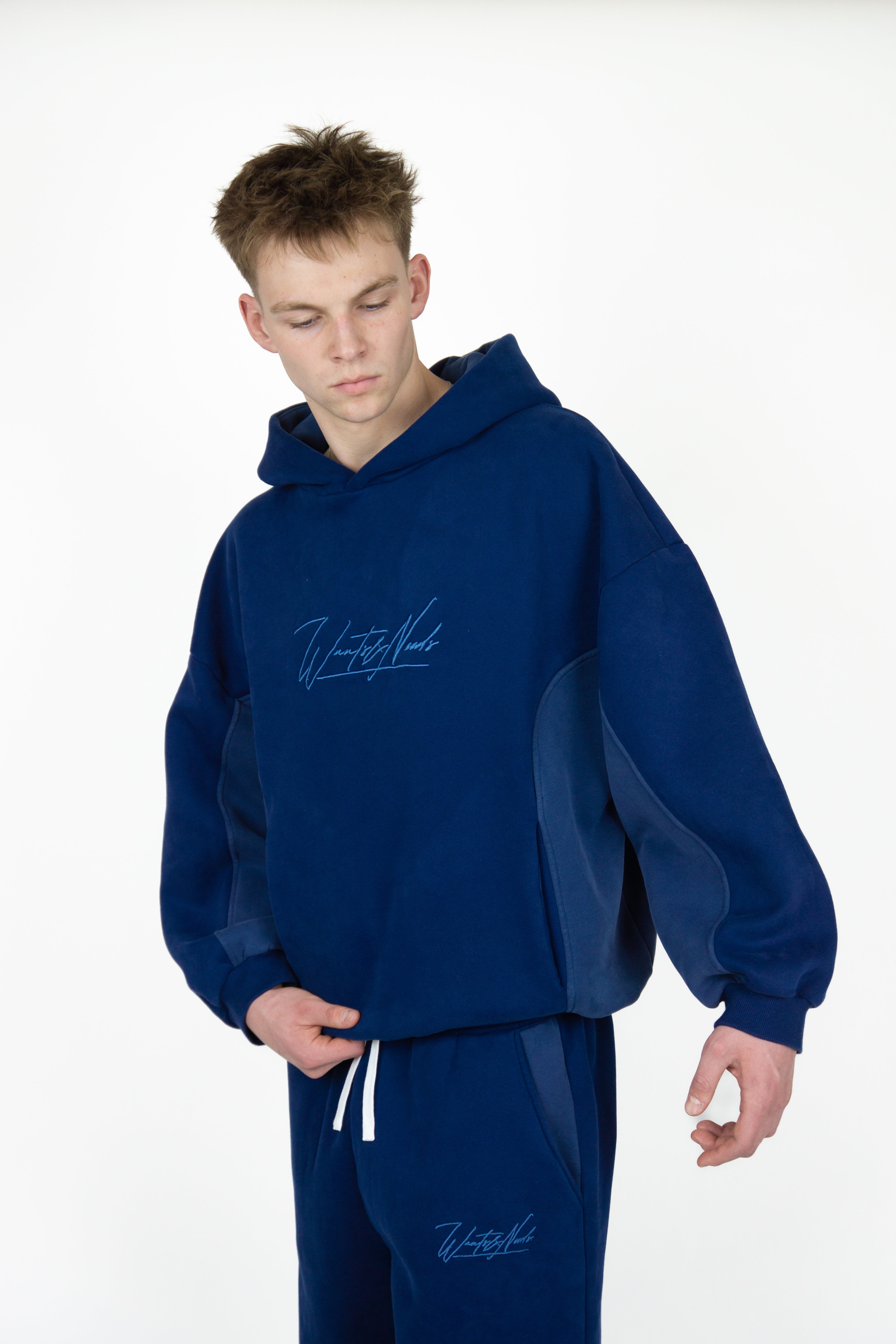 Navy Hoodie – Wants and Needs