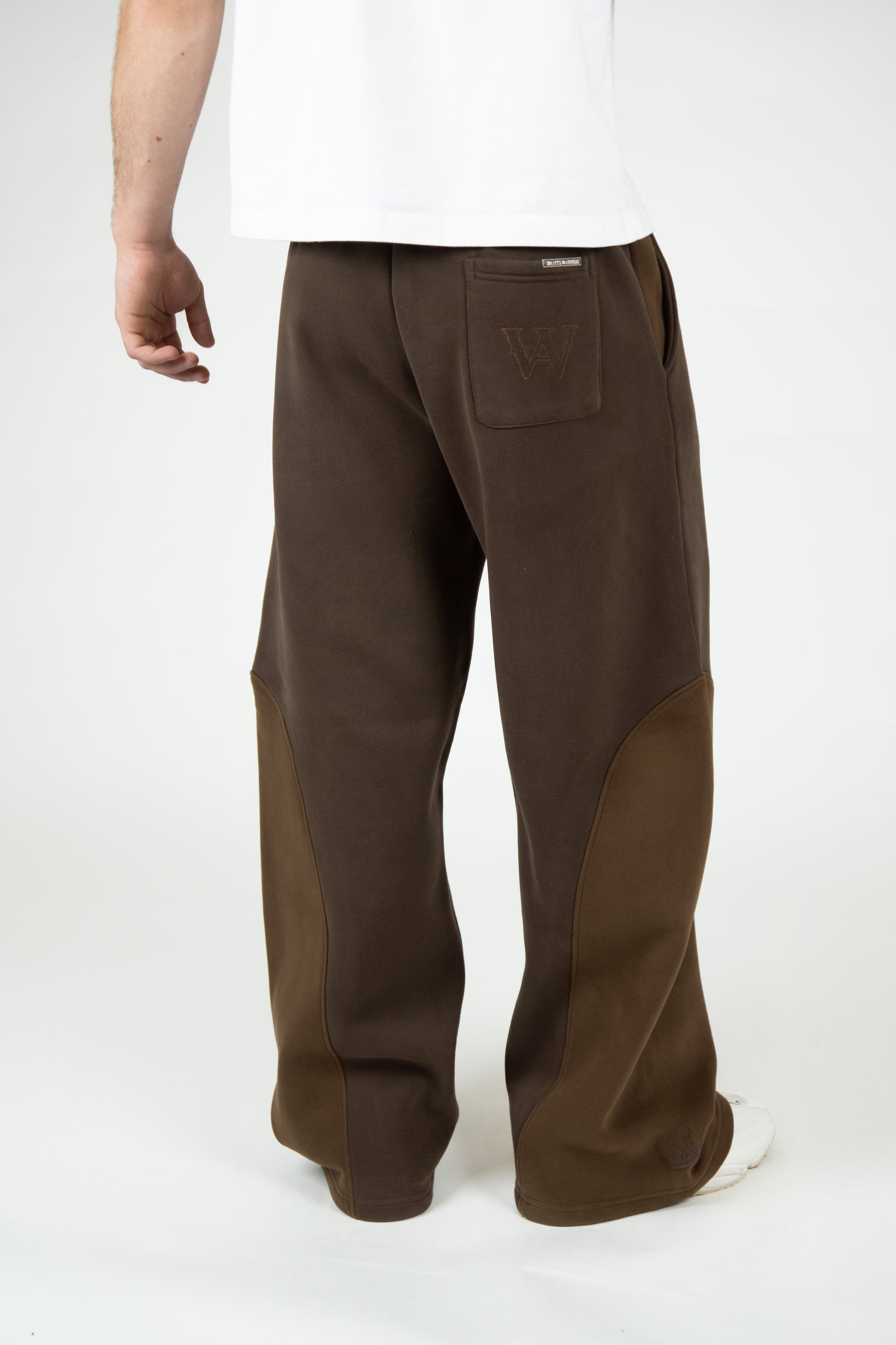 Brown Baggy Sweatpants