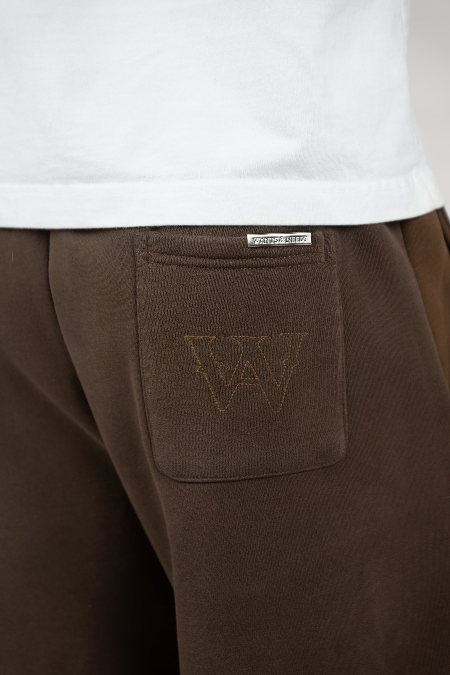 Brown Baggy Sweatpants
