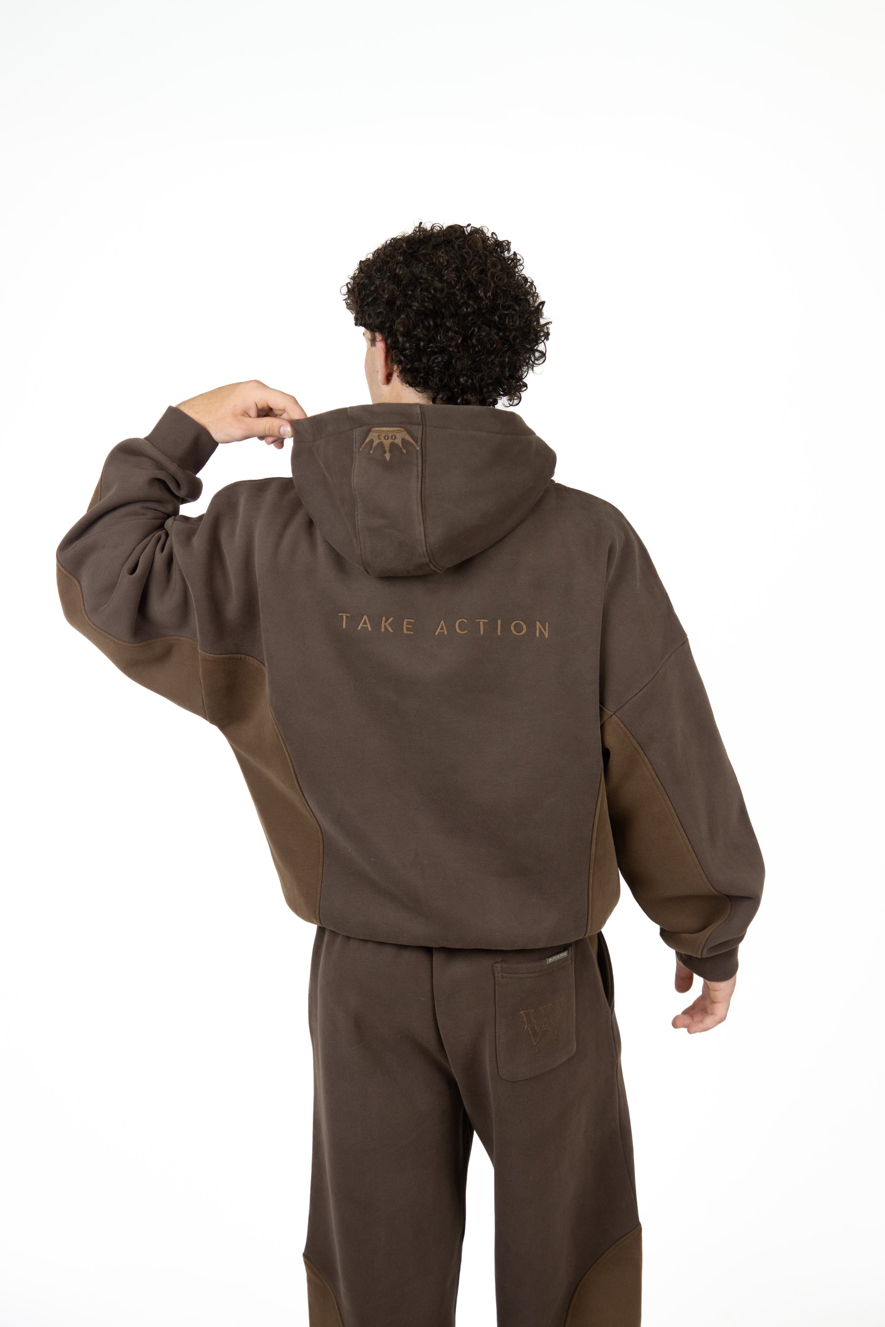 Brown Hoodie