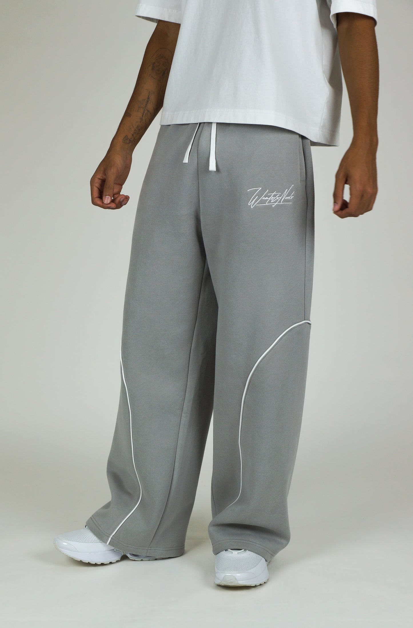 Gray Baggy Sweatpants