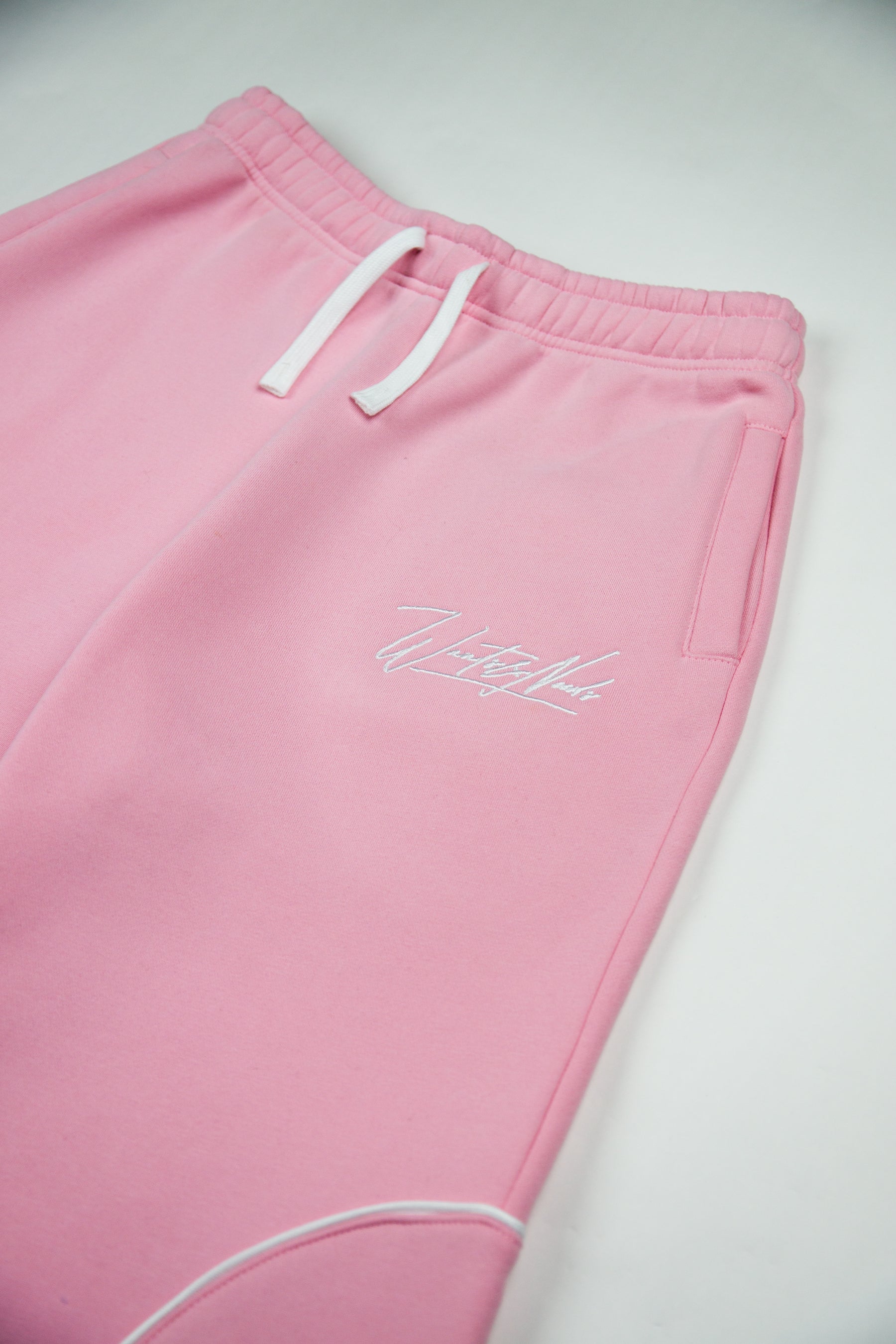 Pink Baggy Sweatpants